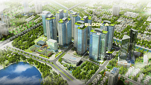Dự án Goldmark City có giá bình quân 2,7 tỷ đồng/căn hộ