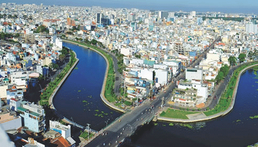 Kênh Nhiêu Lộc - Thị Nghè sau khi cải tạo trong lòng đô thị TP HCM