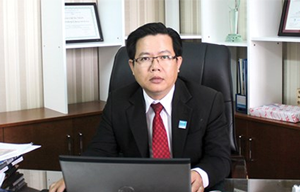 Ông Đoàn Chí Thanh, Tổng giám đốc Công ty Địa ốc Hoàng Anh  Sài Gòn