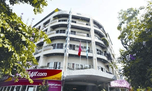 Khách sạn Thương mại Sài Gòn nằm tại 2 lô đất vàng 80 - Lý Thường Kiệt và 22 - Phan Bội Châu (Hà Nội). Ảnh: Hà Thanh 