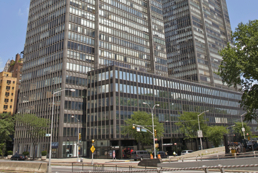 Một tòa nhà chung cư tích hợp văn phòng ở New York. Ảnh: Getty Images