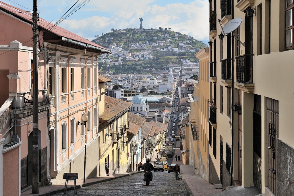 Quito, Ecuador (nguồn: wikimedia.org) 