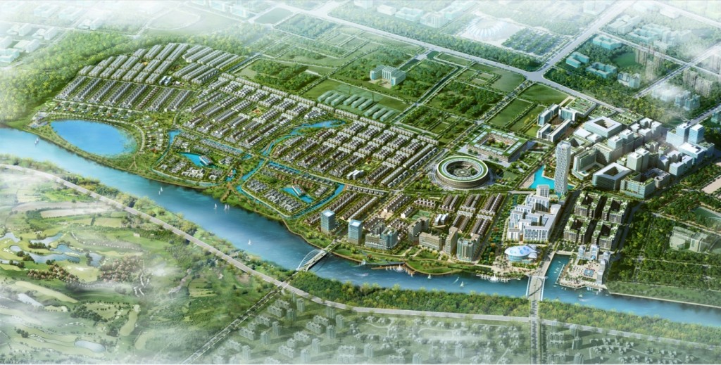 Phối cảnh tổng thể dự án Khu đô thị FPT City Đà Nẵng