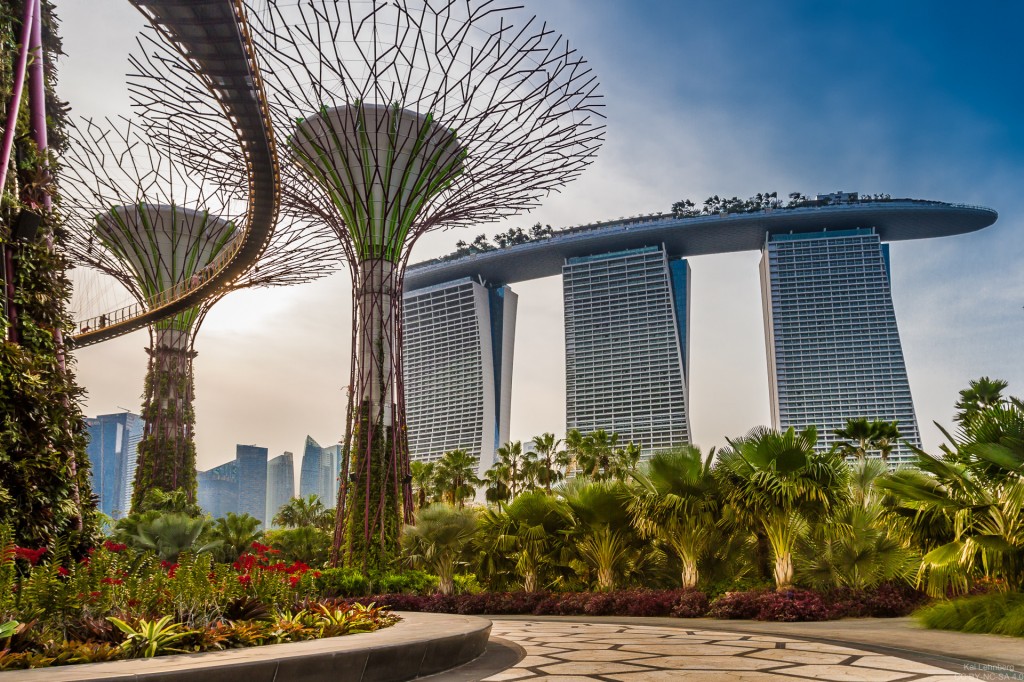Thiết kế đô thị khu công viên Marina Bay Sands, Singapore