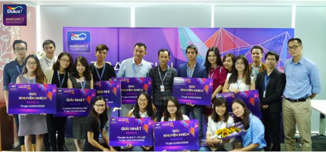 Lễ trao giải “Cuộc thi thiết kế nội thất sắc màu Ambiance 2015” tại văn phòng AkzoNobel Việt Nam