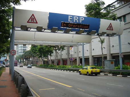 Hệ thống thu phí giao thông thông minh ERP tại Singapore