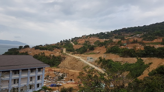 Dự án xây dựng khu khách sạn lưu trú làm phá vỡ cảnh quan và môi sinh đặc hữu của Sơn Trà