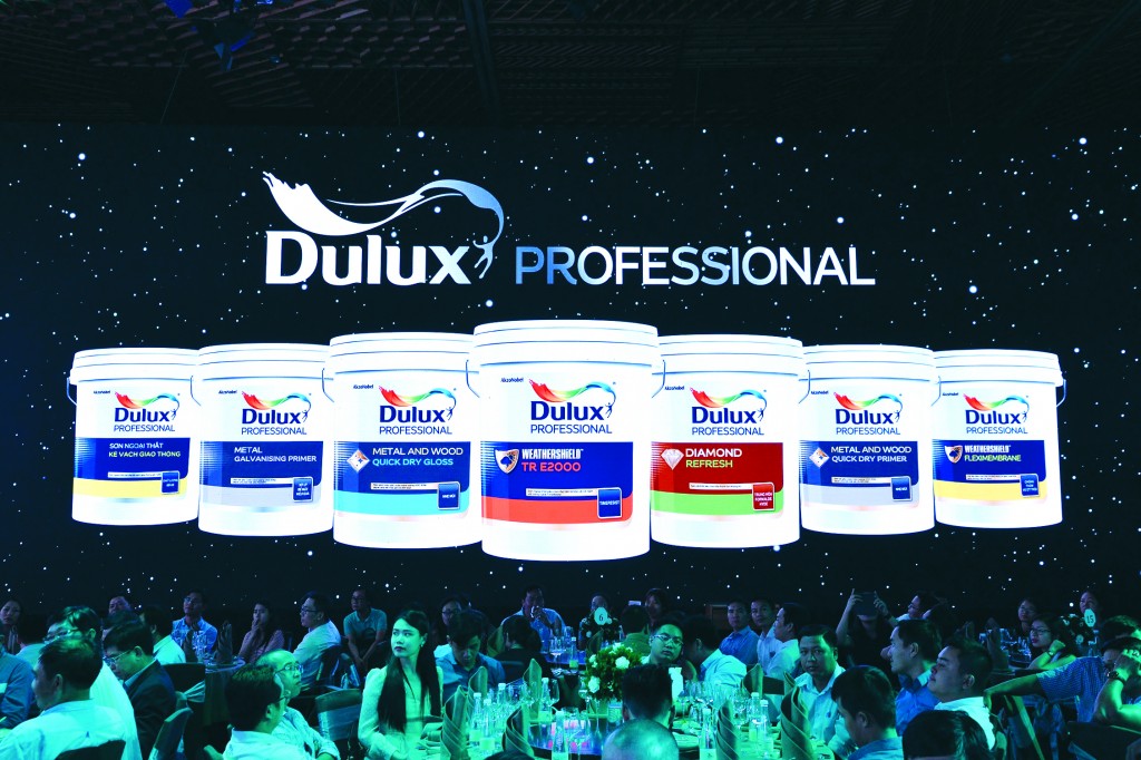 Các sản phẩm sơn Dulux Professional mới