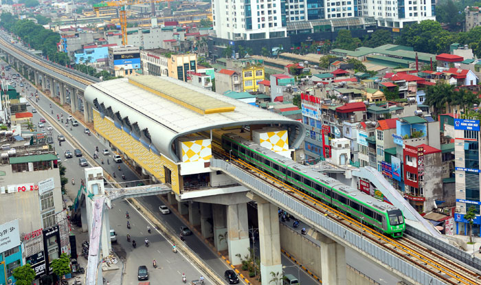 Vận hành chạy thử tuyến đường sắt đô thị Hà Nội, tuyến Cát Linh – Hà Đông