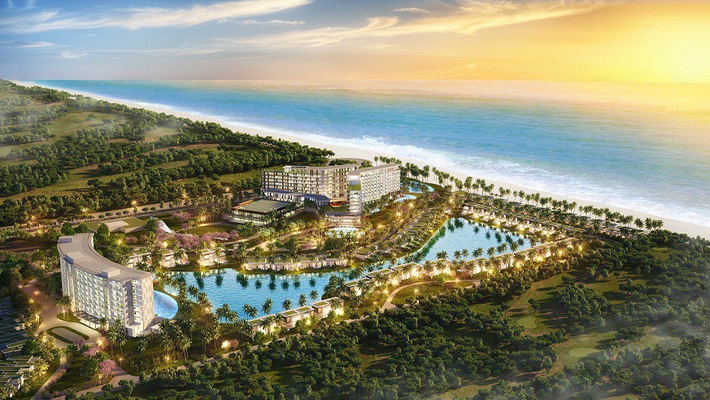 Phối cảnh dư án Mövenpick Resort Waverly Phú Quốc - Một trong những dự án đang được giới đầu tư quan tâm