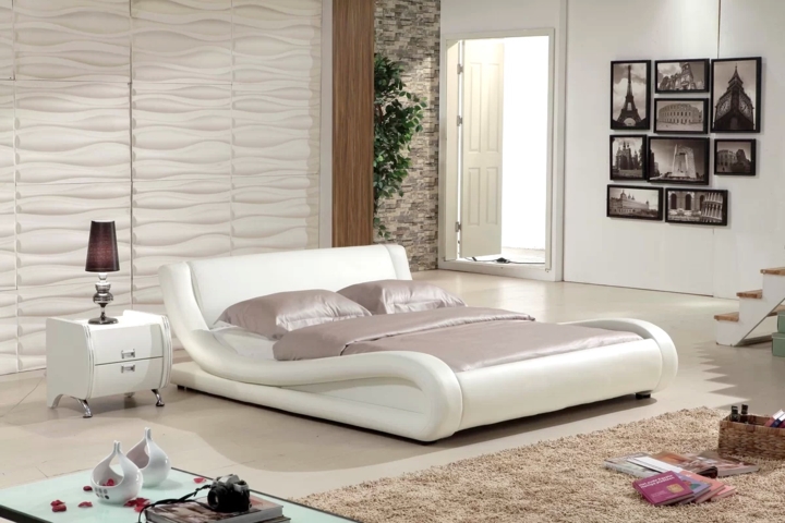 Tạo dáng giống hình dạng chiếc xe trượt tuyết, chiếc giường ngủ tuyệt đẹp này chắc hẳn sẽ là điểm nhấn thú vị trong mỗi phòng ngủ gia đình