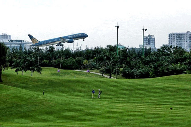 San golf tại sân bay Tân Sơn Nhất từng bị đánh giá là nguyên nhân gây uy hiếp an toàn bay ĐỘC LẬP