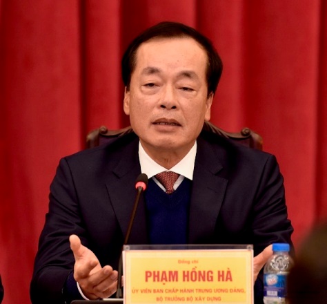 Bộ trưởng Phạm Hồng Hà phát biểu tại Hội nghị