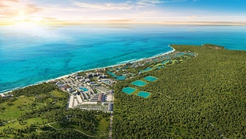Grand World Phú Quốc có tổng diện tích hơn 85ha với mật độ xây dựng chỉ 19,68%.