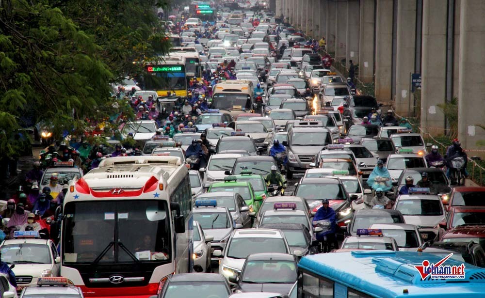 Sở GTVT Hà Nội đang xây dựng đề án cấm xe máy vào nội đô