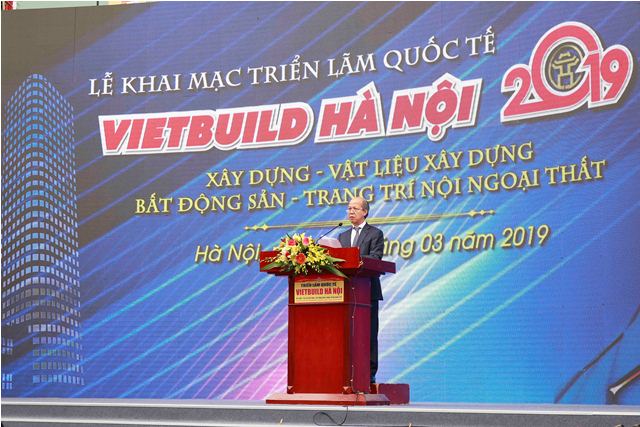 Ông Nguyễn Trần Nam - Trưởng Ban tổ chức phát biểu khai mạc Triển lãm