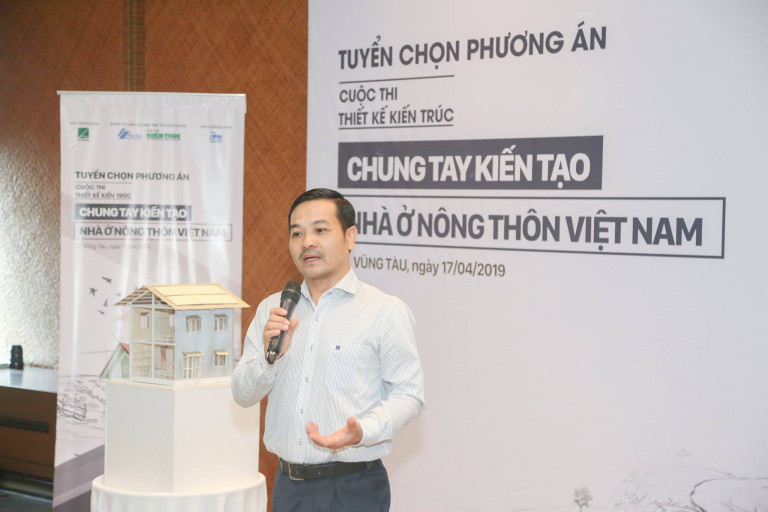 KS Trịnh Anh Đức – Đại diện Công ty TNHH NS BlueScope Việt Nam chia sẻ cảm nghĩ và đánh giá từ phía nhà tài trợ