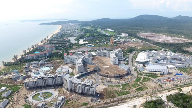 Huyện đảo Phú Quốc đang được đầu tư bởi nhiều dự án lớn