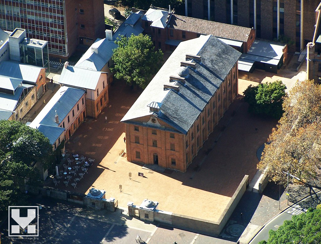 Bảo tàng Hyde Park Barracks ở Sydney (nguồn: VietnamHeritage.org)