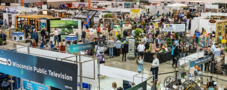 Không gian hội chợ cây xanh – cảnh quan tại MADISON (Mỹ) vào tháng 02/2019 – Nguồn: wptschedule