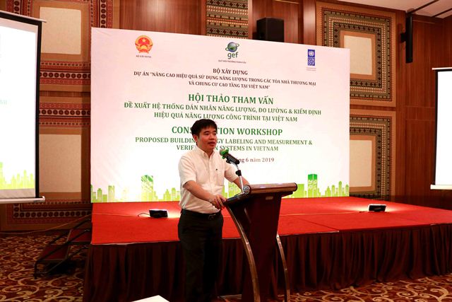 Phó Vụ trưởng Vụ KHCN Nguyễn Công Thịnh phát biểu khai mạc Hội thảo