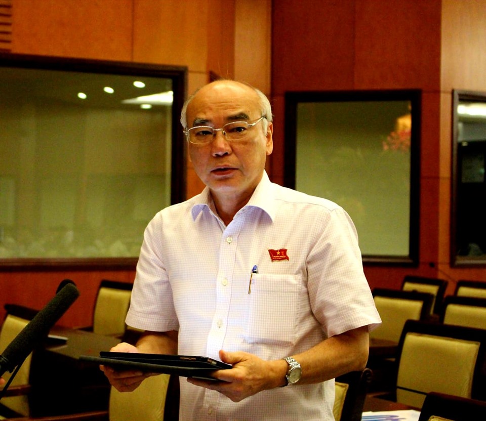 Đại biểu Phan Nguyễn Như Khuê phát biểu tại phiên thảo luận tổ chiều 11/7