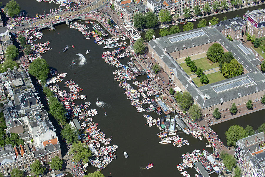  Không gian kênh rạch tại Amsterdam - Hà Lan (Nguồn: Bram van de Biezen)