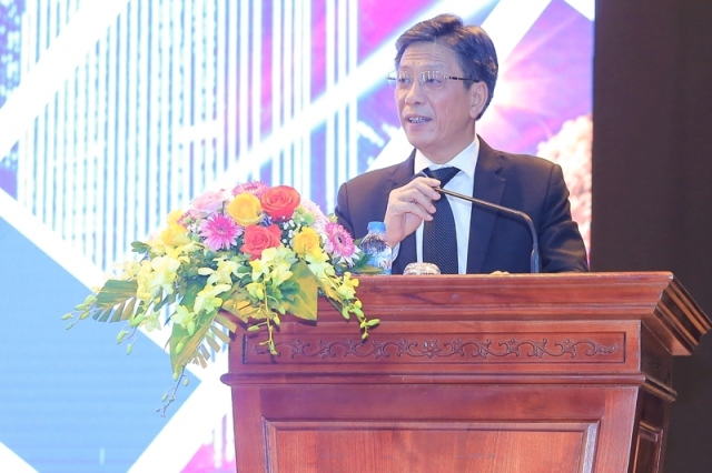 PGS.TS Phạm Duy Hòa – Hiệu trưởng trường ĐHXD phát biểu tại sự kiện