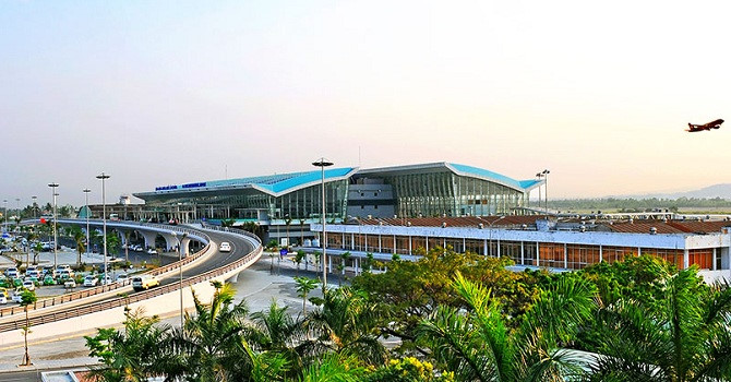 Cảng hàng không quốc tế Đà Nẵng. Ảnh: Internet