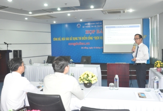 TP Đà Nẵng giới thiệu về Cổng dịch vụ dữ liệu và Ứng dụng cho và nhận