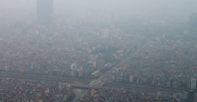Ô nhiễm không khí ở Hà Nội luôn ở mức báo động thời gian qua (ảnh minh họa)