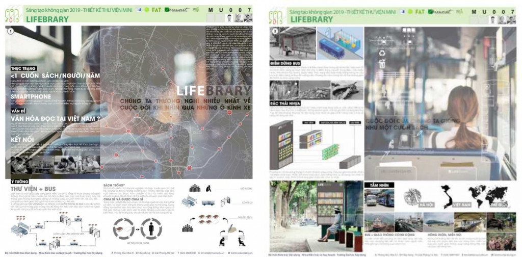 Giải mở rộng Kiến Việt & giải Ray Architecture cuộc thi “Thiết kế Thư viện Mini 2019: Linh hoạt – Thân thiện – Di động”