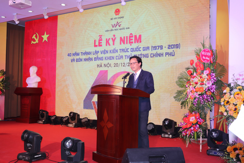 Thứ trưởng Nguyễn Đình Toàn – nguyên Viện trưởng Viện Kiến trúc Quốc gia