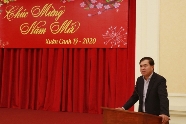 Thứ trưởng Bộ Xây dựng Lê Quang Hùng đã chủ trì gặp mặt báo chí nhân dịp Xuân Canh Tý 2020
