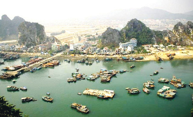 Một góc huyện đảo Vân Đồn (Nguồn: Báo Công Thương)