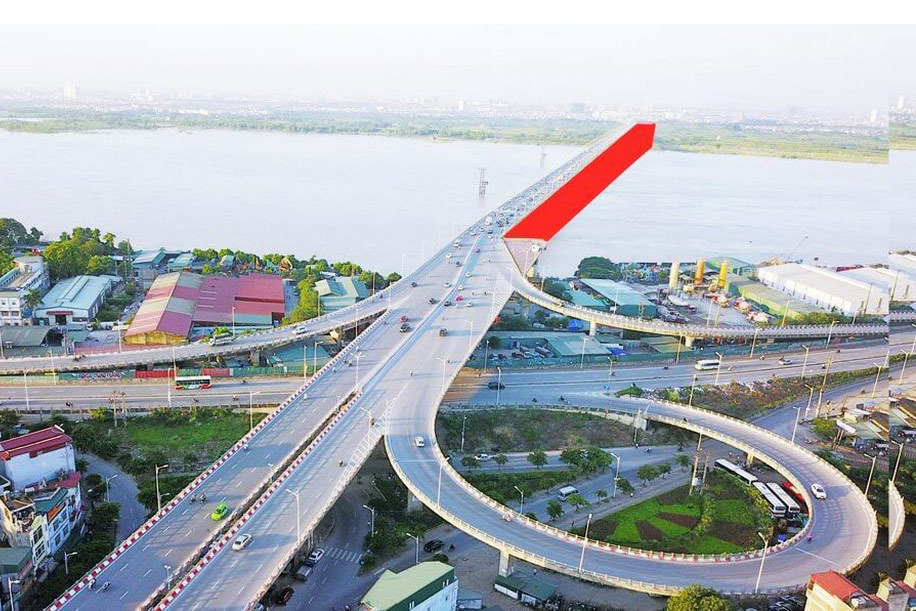 Hà Nội xây cầu Vĩnh Tuy giai đoạn 2 bắc qua Sông Hồng hơn 2.540 tỷ đồng (Ảnh: Đầu tư)