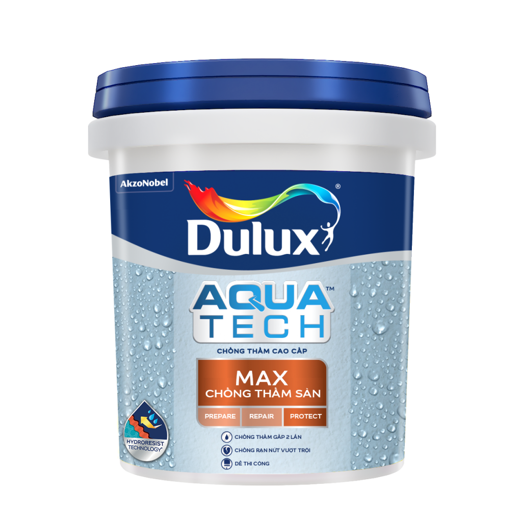 Dòng sơn chống thấm mới cho sàn nhà - Dulux Aquatech Max
