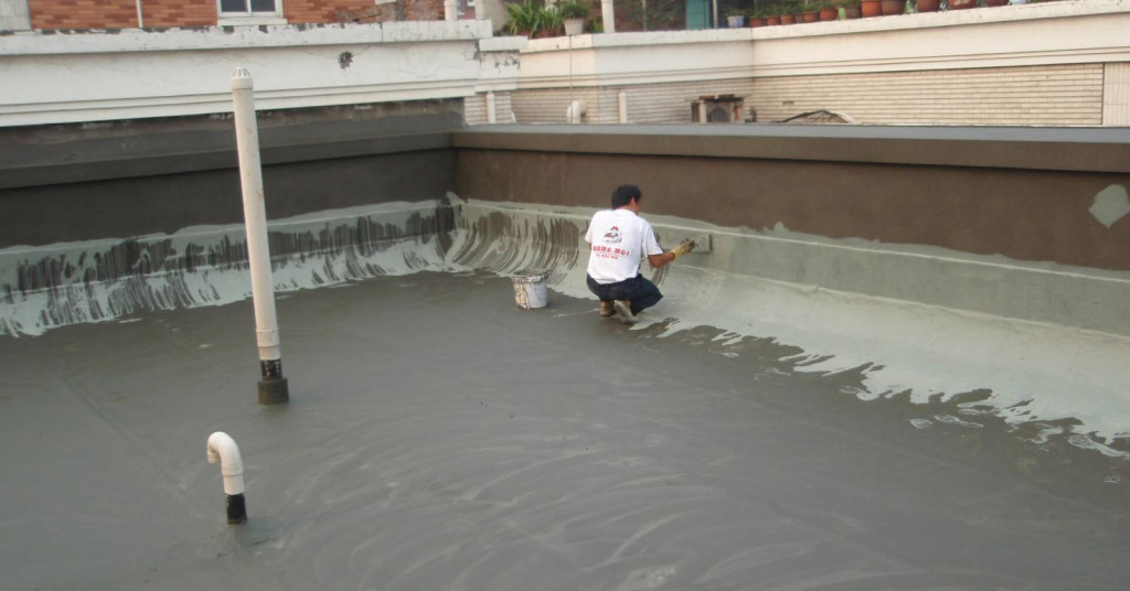 Sàn bê tông còn được ứng dụng trên mái nhà