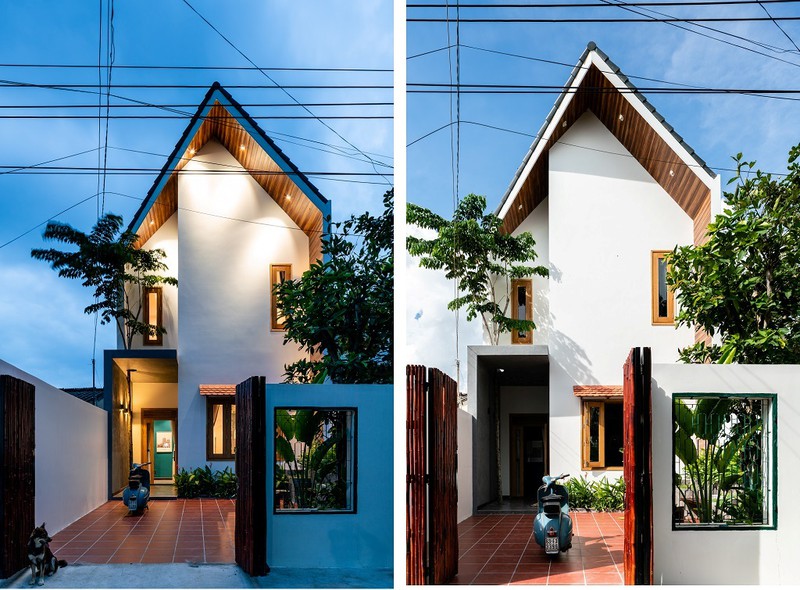 Gạo house được xây dựng trên khu đất 130 m² tọa lạc ở tỉnh Bình Dương