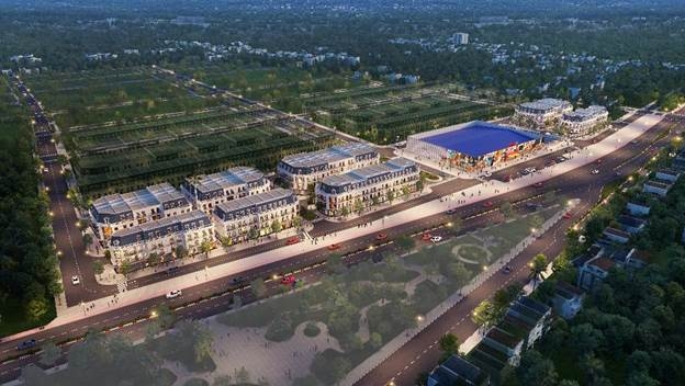 Quy hoạch tổng thể khu trung tâm thương mại Vincom Uông Bí