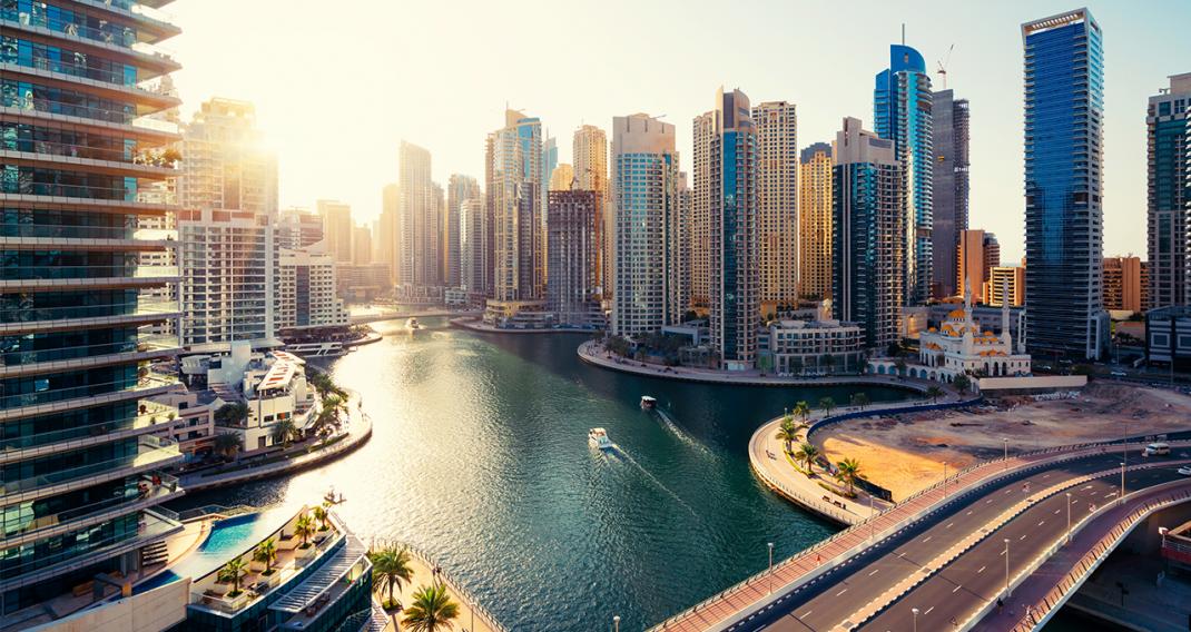 Thành phố trên biển ở Dubai