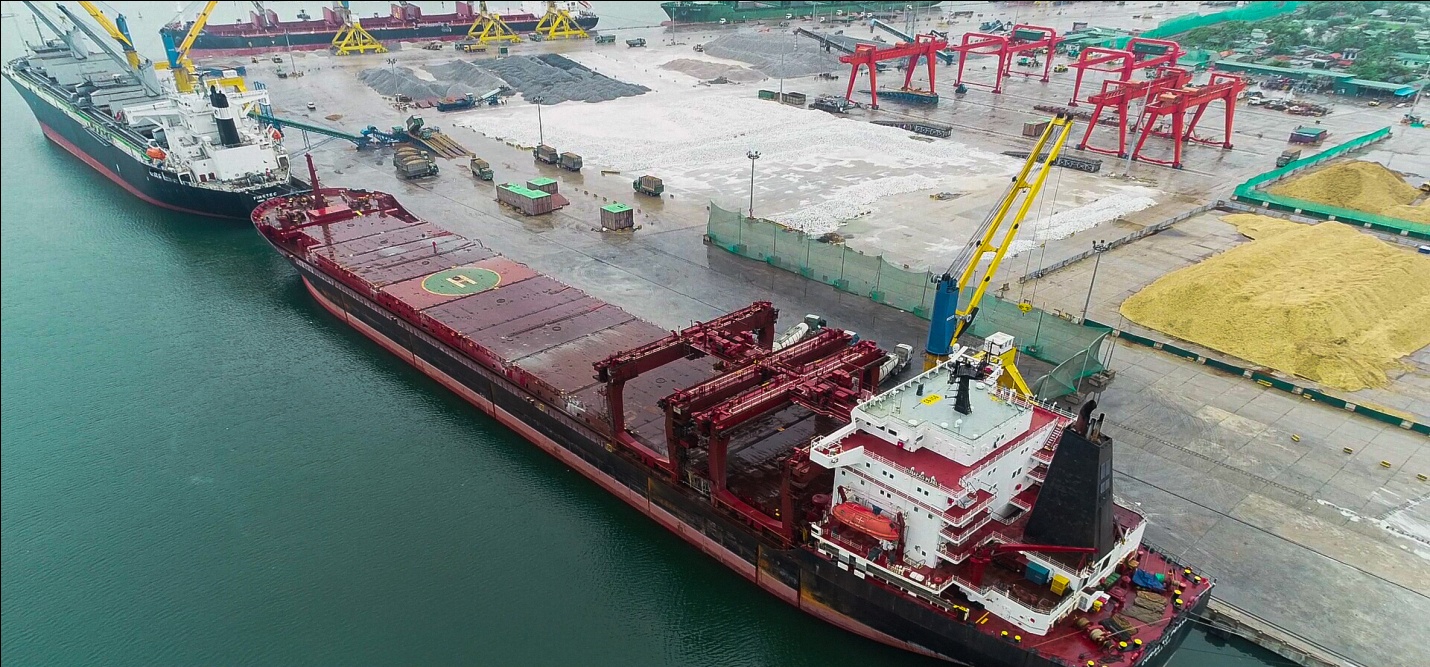Chuyến tàu chở xi măng Tân Thắng vượt biển xuất sang thị trường Mỹ - tháng 9/2020