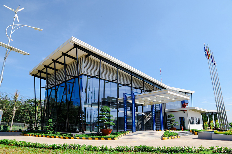nhà máy ATAD Đồng Nai là nơi đầu tiên của Việt Nam đạt chuẩn công trình xanh LEED Platinum
