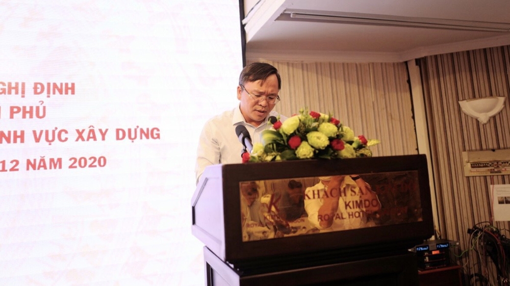 Ông Trương Công Nam - Phó Chánh Thanh tra Sở Xây dựng Thành phố Hồ Chí Minh nêu kiến nghị