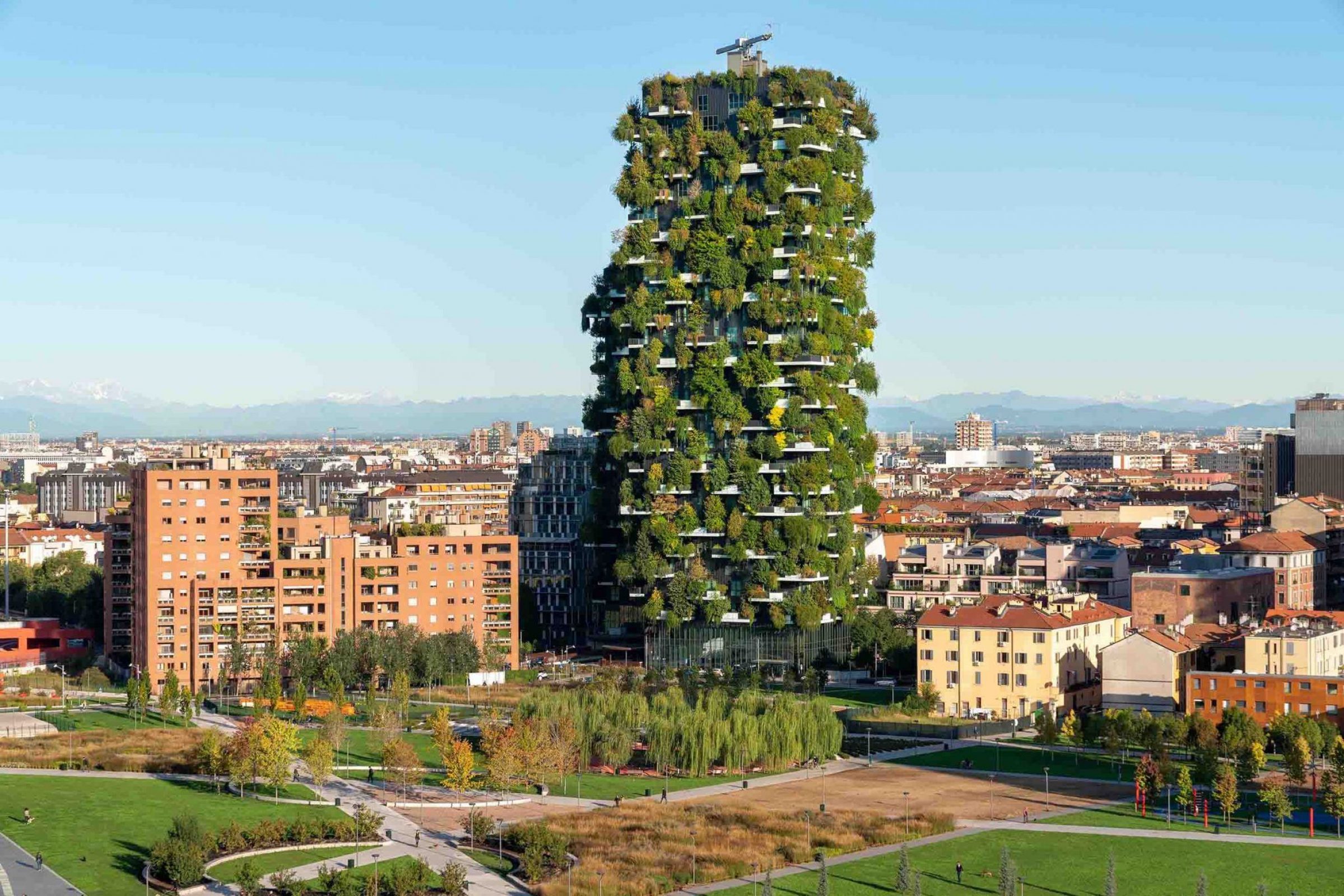 Bosco Verticale (Milan, Ý) - một trong những mặt tiền xanh nhất thế giới 