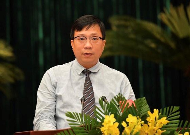 Ông Nguyễn Thanh Nhã - Giám đốc Sở Quy hoạch Kiến trúc TP.HCM (Ảnh Việt Dũng)