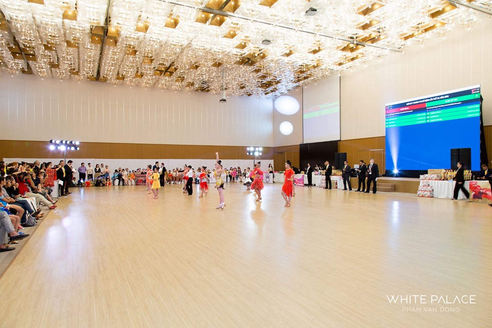 Sàn AnPro được ứng dụng tại Trung tâm sự kiện và triển lãm White Palace TP HCM