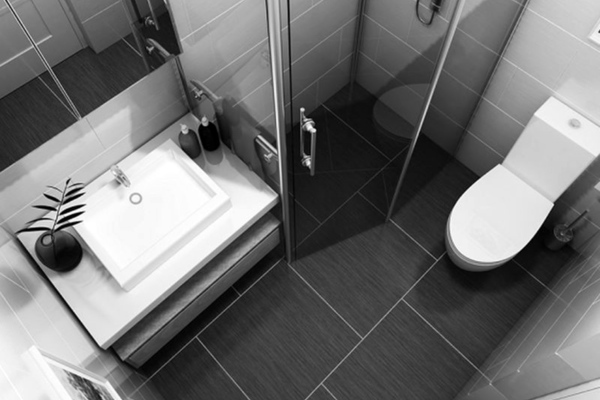 Một nhà vệ sinh có diện tích trung bình vừa đủ, không quá chật thường khoảng 4m2. (Ảnh minh hoạ)