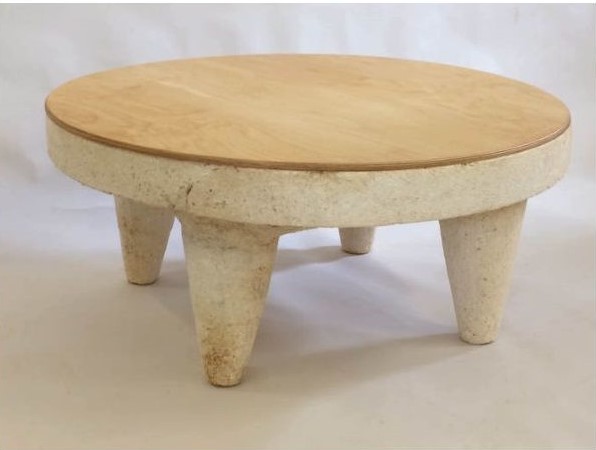 Các sản phẩm bàn ghế làm từ sợi nấm với thiết kế ấn tượng