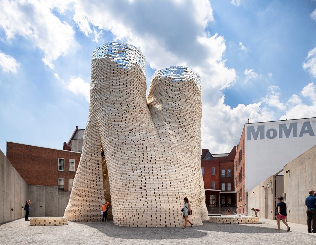 Công trình tháp hữu cơ khổng lồ được dựng nên từ gạch nấm (New York, Mỹ)
